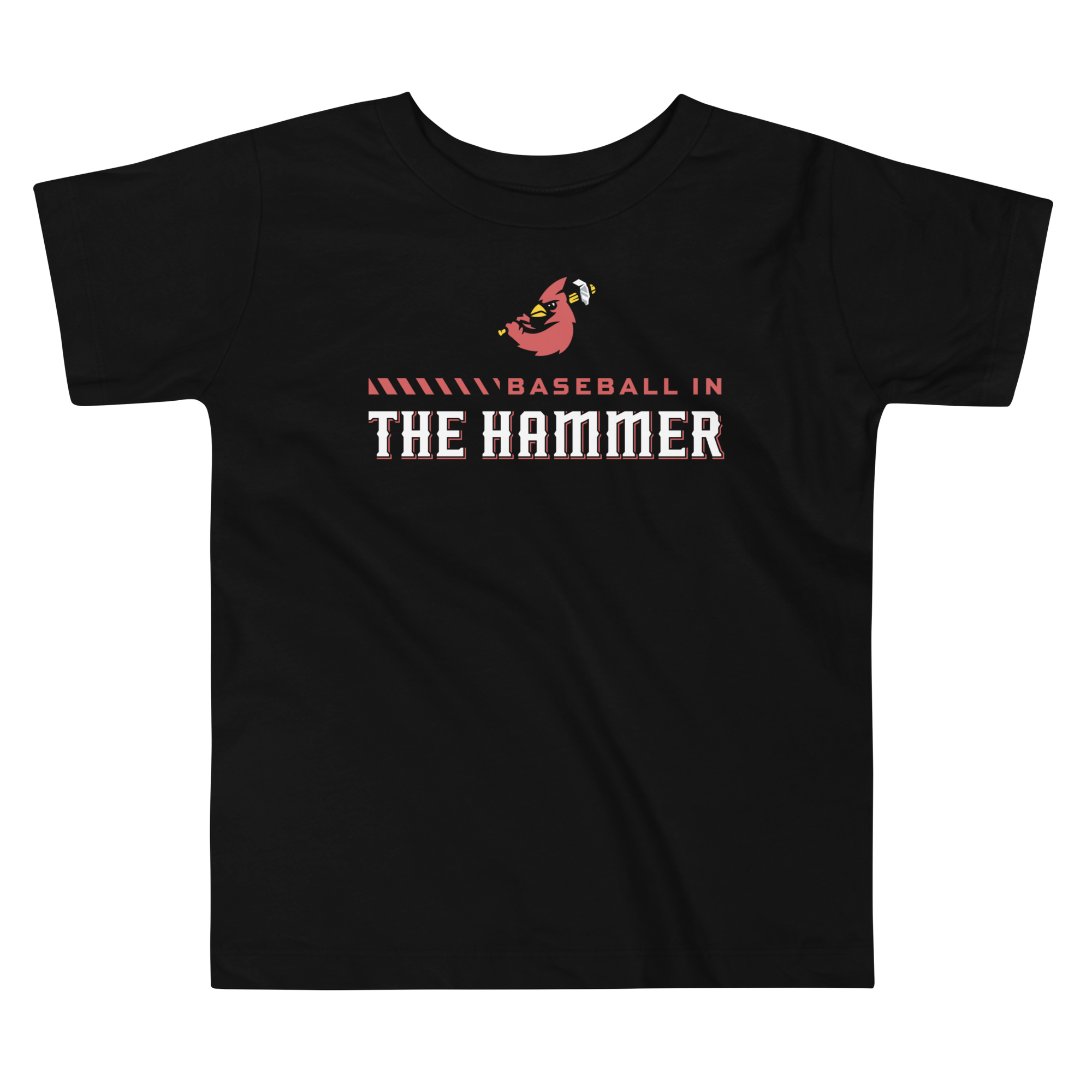 Toddler Baseball in the Hammer Shirt