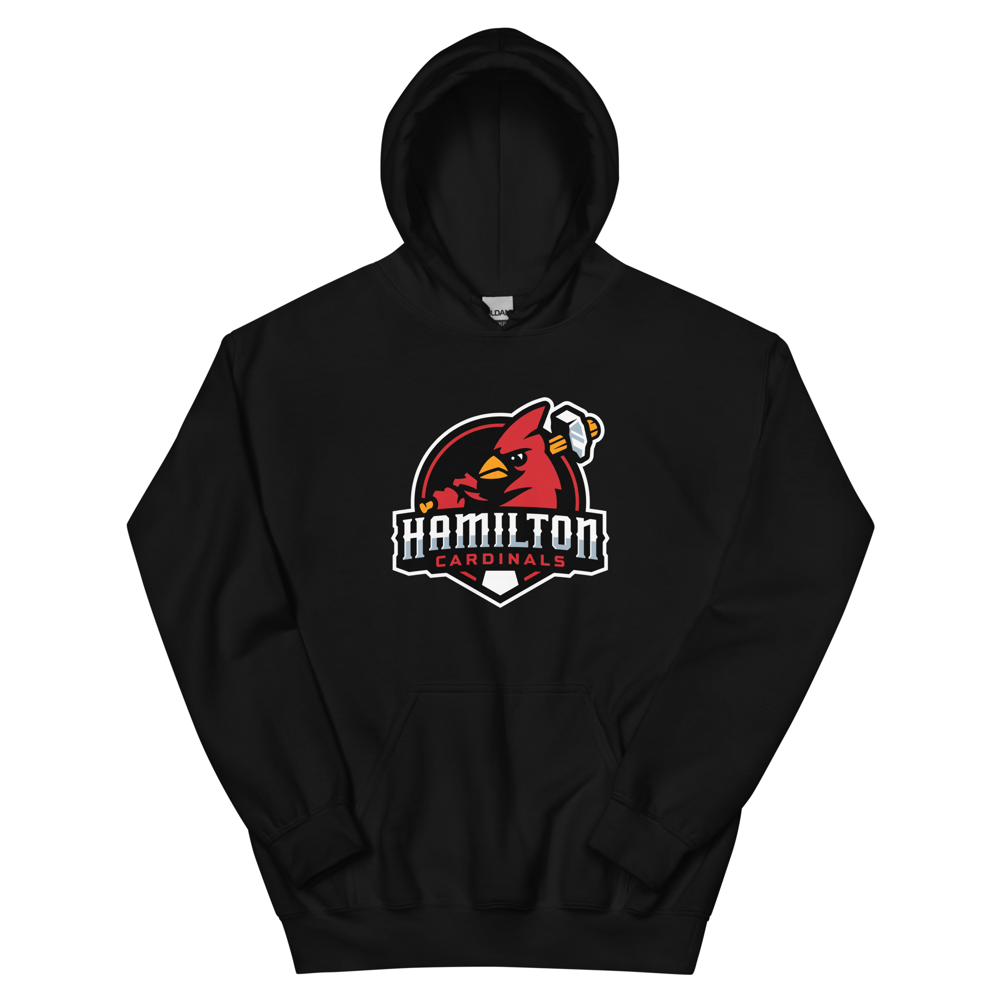 Hamilton Cardinals Primary Logo Hoodie